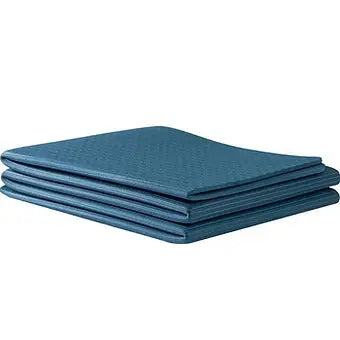 Foldable Yoga Mat TPE 2mm Blue - My Store