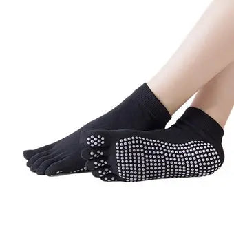 Yoga Pilates Grip Socks Small/Medium Black - My Store